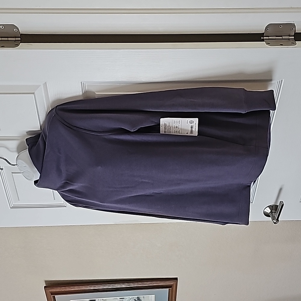 NWTs ATHLETA Cozy Karma Twist Neck Sweatshirt  - Sz. L Purple - $109